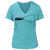 Women's Premium Deep V-Neck T-Shirt Thumbnail