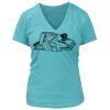 Women's Premium Deep V-Neck T-Shirt Thumbnail