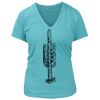 Women's Premium Deep V-Neck T-Shirt Thumbnail