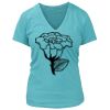 Women's Premium Deep V-Neck T-Shirt Thumbnail