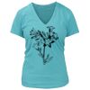Women's Premium Deep V-Neck T-Shirt Thumbnail