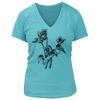 Women's Premium Deep V-Neck T-Shirt Thumbnail