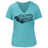 Women's Premium Deep V-Neck T-Shirt Thumbnail