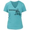Women's Premium Deep V-Neck T-Shirt Thumbnail