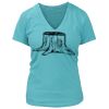 Women's Premium Deep V-Neck T-Shirt Thumbnail
