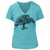 Women's Premium Deep V-Neck T-Shirt Thumbnail