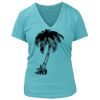 Women's Premium Deep V-Neck T-Shirt Thumbnail