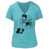 Women's Premium Deep V-Neck T-Shirt Thumbnail
