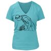 Women's Premium Deep V-Neck T-Shirt Thumbnail