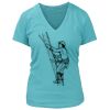 Women's Premium Deep V-Neck T-Shirt Thumbnail