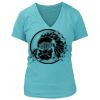 Women's Premium Deep V-Neck T-Shirt Thumbnail