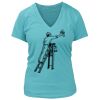 Women's Premium Deep V-Neck T-Shirt Thumbnail