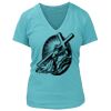 Women's Premium Deep V-Neck T-Shirt Thumbnail