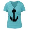 Women's Premium Deep V-Neck T-Shirt Thumbnail