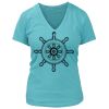 Women's Premium Deep V-Neck T-Shirt Thumbnail