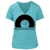 Women's Premium Deep V-Neck T-Shirt Thumbnail