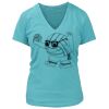 Women's Premium Deep V-Neck T-Shirt Thumbnail