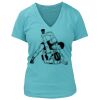 Women's Premium Deep V-Neck T-Shirt Thumbnail