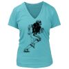 Women's Premium Deep V-Neck T-Shirt Thumbnail
