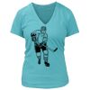 Women's Premium Deep V-Neck T-Shirt Thumbnail