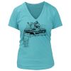 Women's Premium Deep V-Neck T-Shirt Thumbnail