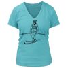Women's Premium Deep V-Neck T-Shirt Thumbnail