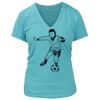 Women's Premium Deep V-Neck T-Shirt Thumbnail
