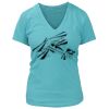 Women's Premium Deep V-Neck T-Shirt Thumbnail