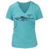 Women's Premium Deep V-Neck T-Shirt Thumbnail