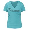 Women's Premium Deep V-Neck T-Shirt Thumbnail