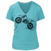 Women's Premium Deep V-Neck T-Shirt Thumbnail