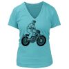 Women's Premium Deep V-Neck T-Shirt Thumbnail