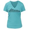Women's Premium Deep V-Neck T-Shirt Thumbnail