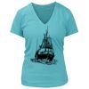 Women's Premium Deep V-Neck T-Shirt Thumbnail