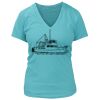 Women's Premium Deep V-Neck T-Shirt Thumbnail