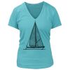 Women's Premium Deep V-Neck T-Shirt Thumbnail