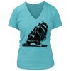 Women's Premium Deep V-Neck T-Shirt Thumbnail