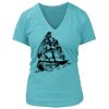 Women's Premium Deep V-Neck T-Shirt Thumbnail