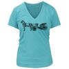 Women's Premium Deep V-Neck T-Shirt Thumbnail