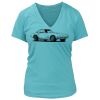 Women's Premium Deep V-Neck T-Shirt Thumbnail