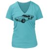 Women's Premium Deep V-Neck T-Shirt Thumbnail