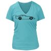 Women's Premium Deep V-Neck T-Shirt Thumbnail