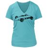 Women's Premium Deep V-Neck T-Shirt Thumbnail