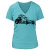 Women's Premium Deep V-Neck T-Shirt Thumbnail
