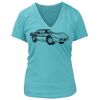 Women's Premium Deep V-Neck T-Shirt Thumbnail