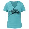 Women's Premium Deep V-Neck T-Shirt Thumbnail