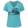 Women's Premium Deep V-Neck T-Shirt Thumbnail
