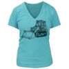 Women's Premium Deep V-Neck T-Shirt Thumbnail