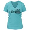 Women's Premium Deep V-Neck T-Shirt Thumbnail