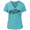 Women's Premium Deep V-Neck T-Shirt Thumbnail
